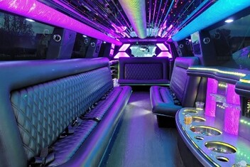 Burlington Limo Interior