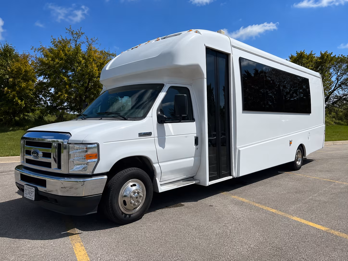 burlington party bus booking step 1