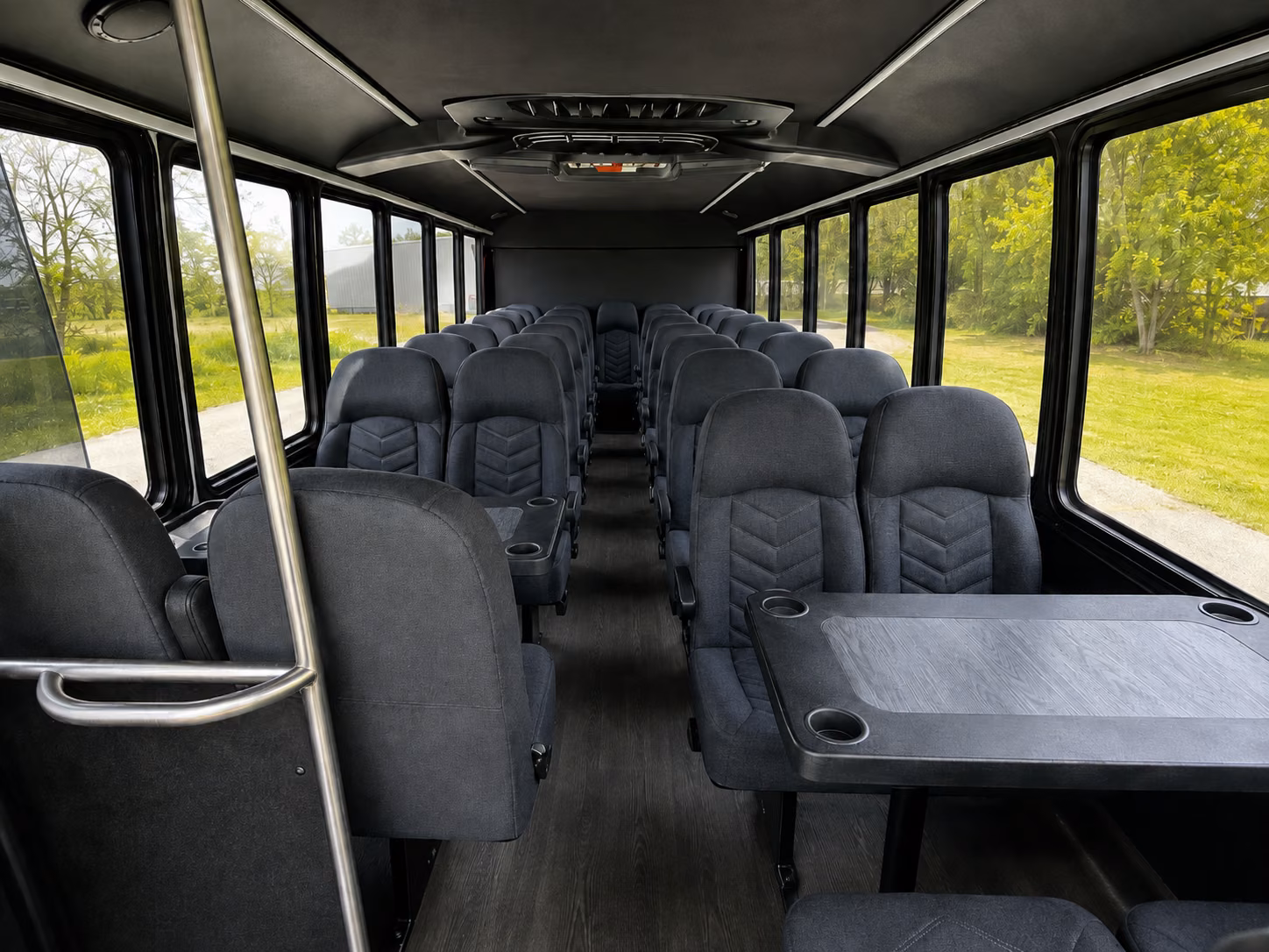 burlington religious group transportation onboard seating